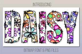 Daisy Font: Fresh and Charming Design for Creative Projects