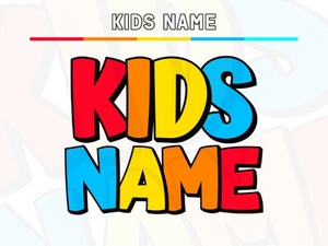 Creative Kids Name Fonts for Fun Personalized Projects