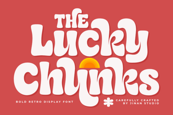 Lucky Chunks Font Free Download - Playful Display Typeface