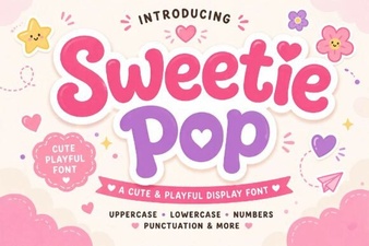 Sweetie Pop Font: Playful Designs for Creative Projects